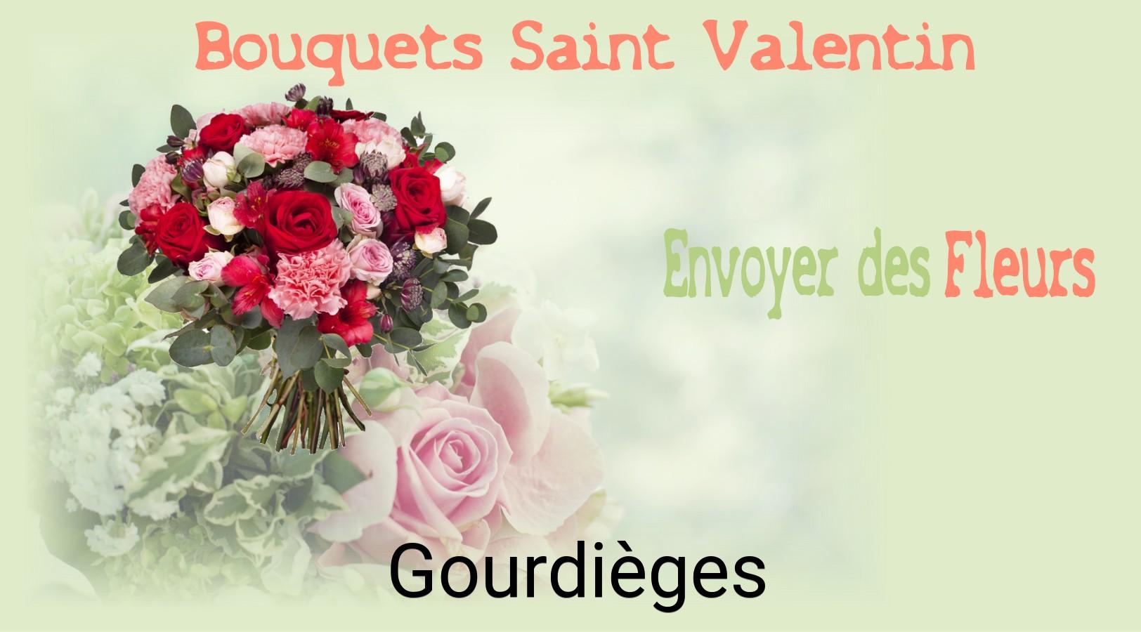 Roses de Saint-Valentin livrées à Gourdièges